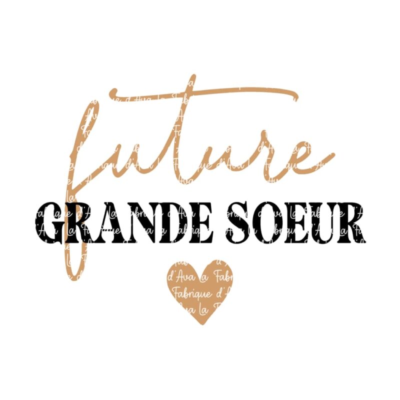 T-Shirt Enfant 'Future Grande Sœur 2024' Annonce Grossesse Naissance Bébé Fille - Cadeau Surprise Grande Sœur Adorable